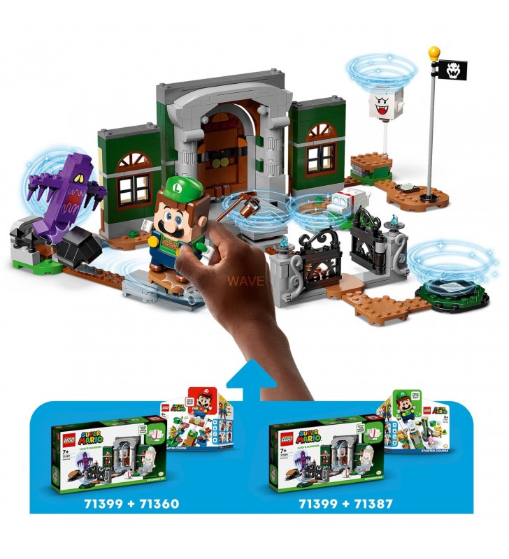 71399 Super Mario Luigi''s Mansion: Eingang – Erweiterungsset, Konstruktionsspielzeug
