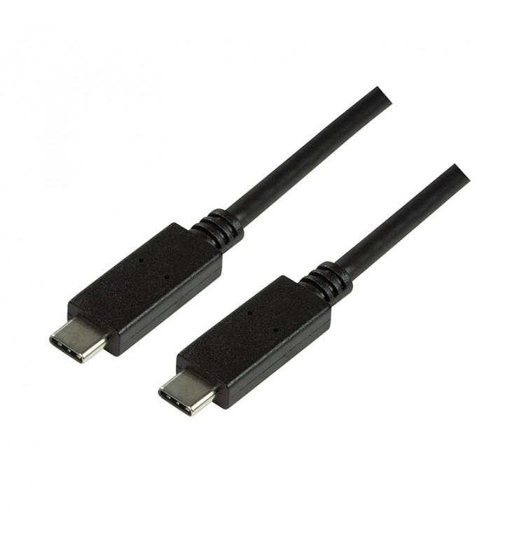 USB 3.2 Gen2x1 Cable, USB-C to USB-C, black, 1 m "CU0129"