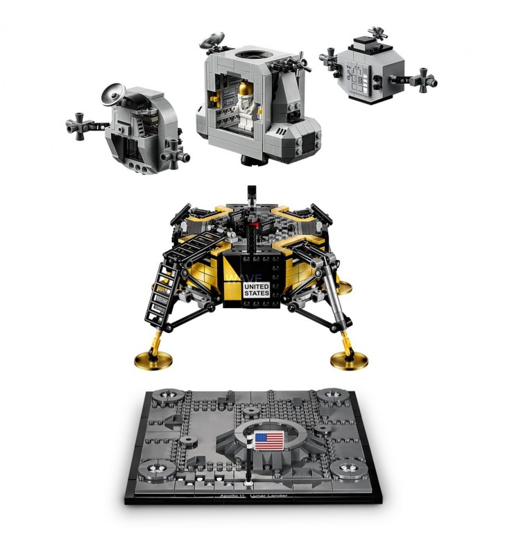 10266 Creator Expert NASA Apollo 11 Mondlandefähre, Konstruktionsspielzeug