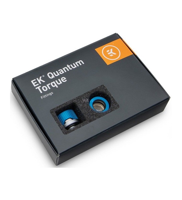 EK-Quantum Torque 6-Pack HDC 12 - Blue Special Edition, Verbindung