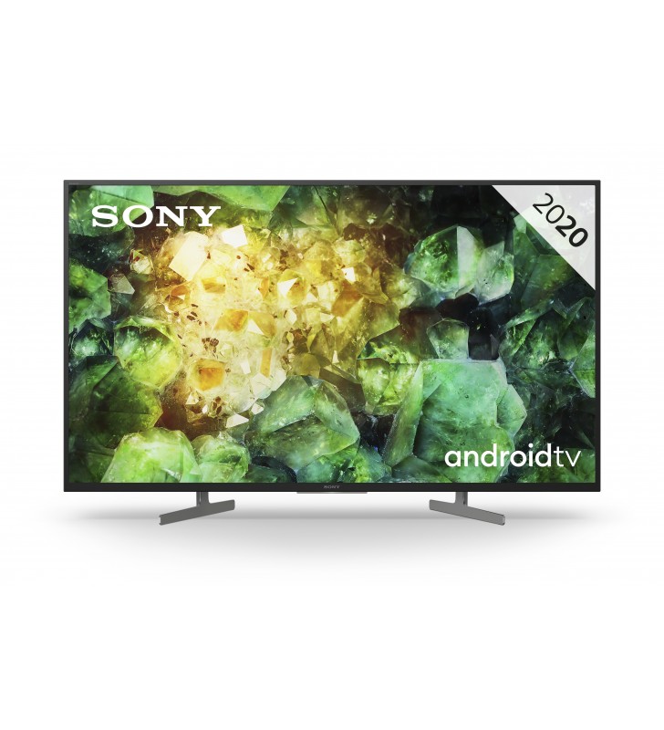 Sony KD-43XH81 | Android TV 43 pollici, Smart TV LED 4K HDR Ultra HD, con Assistenti Vocali integrati (Nero, Modello 2020)