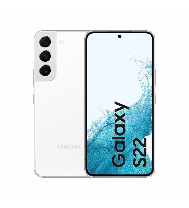 Samsung Galaxy S22 5G Display 6.1'' Dynamic AMOLED 2X, 4 fotocamere, RAM 8 GB, 128 GB, 3.700mAh, Phantom White