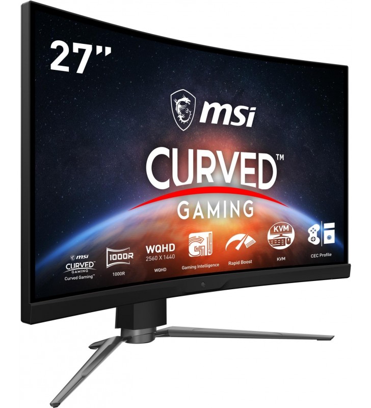 MSI MPG Artymis 273CQRX QD 27" WQHD VA FreeSync Premium 240Hz Curved Gaming Monitor