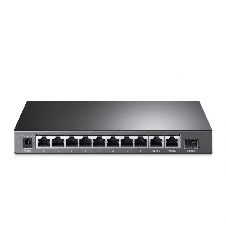 TP-Link TL-SL1311MP switch di rete Non gestito Fast Ethernet (10/100) Supporto Power over Ethernet (PoE) Nero