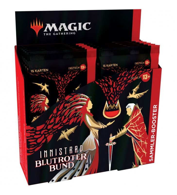 Magic: The Gathering - Innistrad Blutroter Bund Sammler-Booster Display deutsch, Sammelkarten