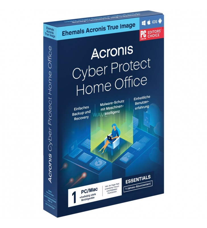 Cyber Protect Home Office Essentials, Sicherheit-Software
