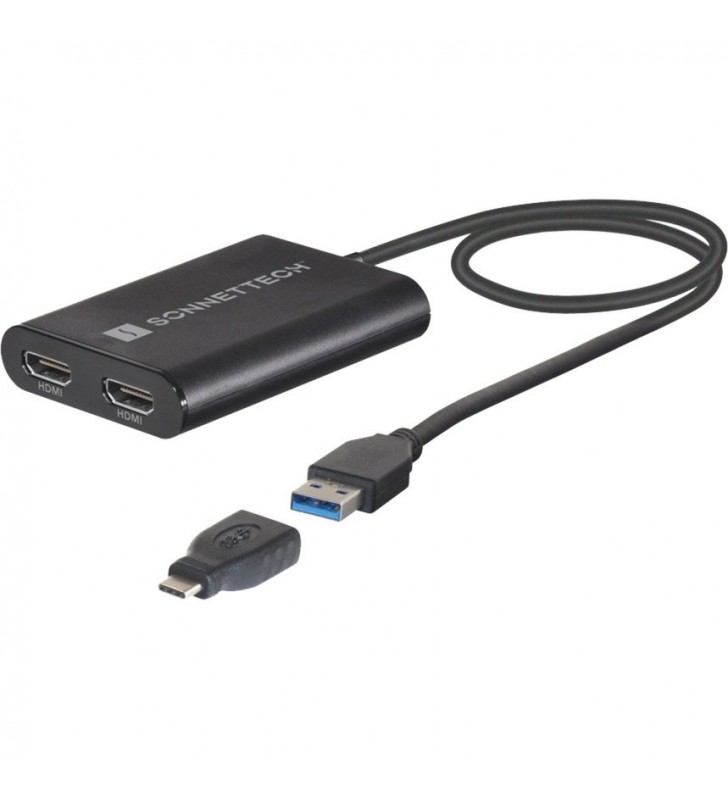 Adapter USB 3  Dual 4K 60Hz HDMI, für M1 Macs