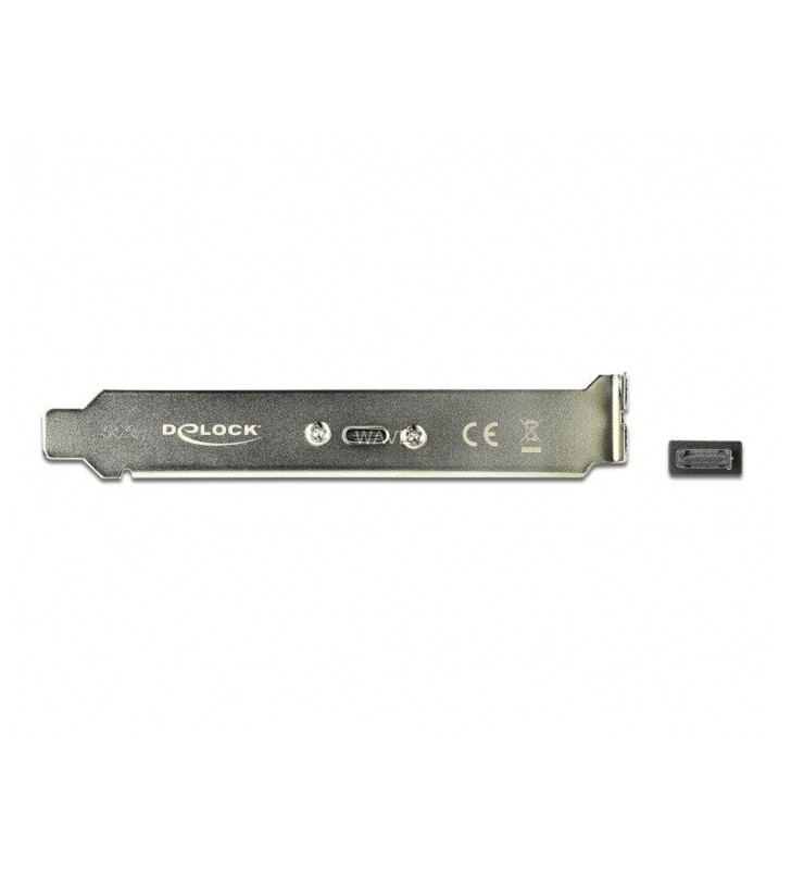 Slotblech mit 1x USB Type-C Port, Adapter