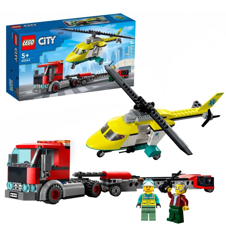60343 City Hubschrauber Transporter, Konstruktionsspielzeug