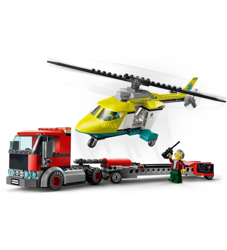 60343 City Hubschrauber Transporter, Konstruktionsspielzeug