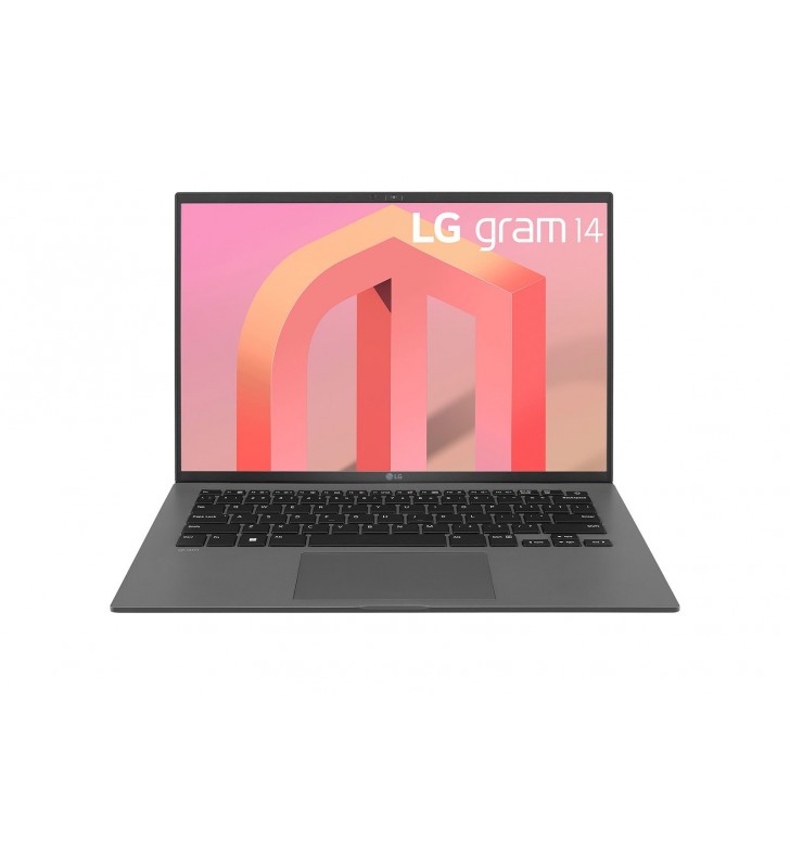 LG Gram 14Z90Q Computer portatile 35,6 cm (14") WUXGA Intel® Core™ i7 16 GB LPDDR5-SDRAM 1000 GB SSD Wi-Fi 6E (802.11ax)