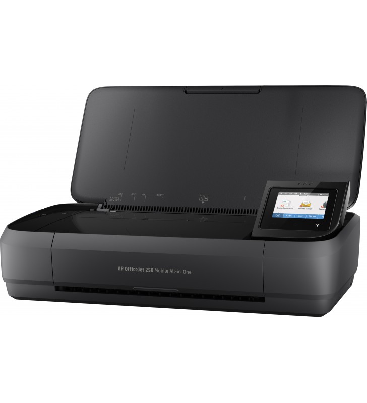 HP OfficeJet Stampante All-in-One portatile 250, Stampa, copia, scansione, ADF da 10 fogli