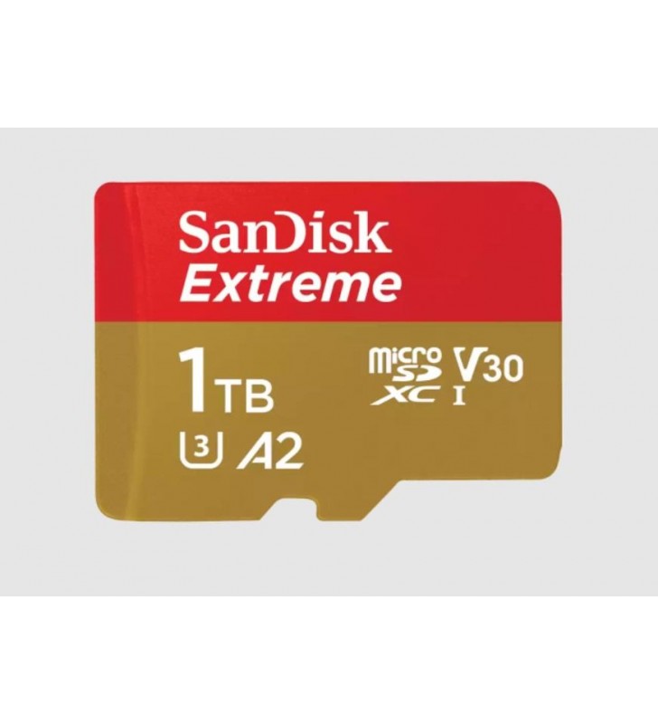EXTREME MICROSDXC 1TB+SD/ADAPATER 190MB/S 130MB/S A2 C10