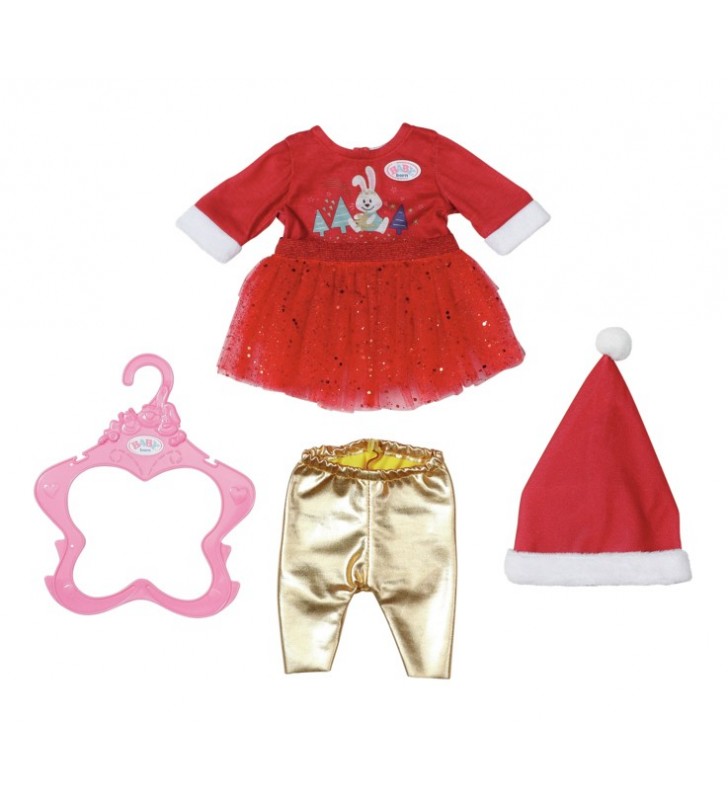 BABY born X-MAS Dress Set di vestiti per bambola