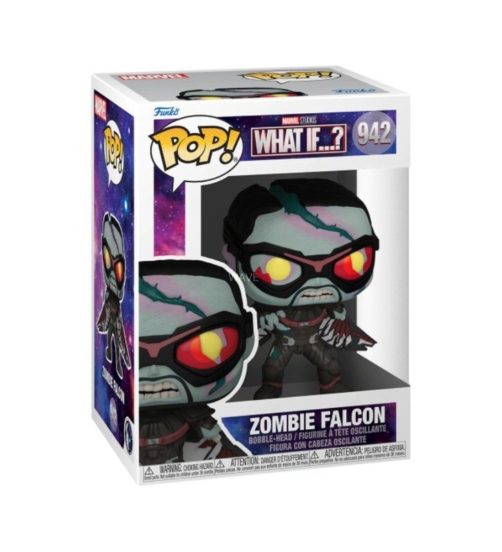 Marvel What If...? POP! TV Vinyl Figur Zombie Falcon 9 cm, Spielfigur