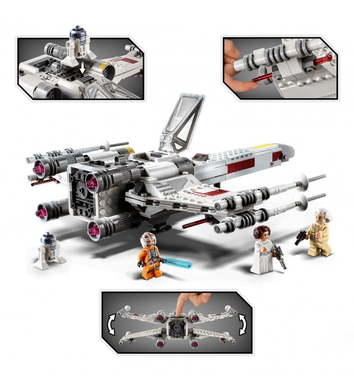 75301 Star Wars Luke Skywalkers X-Wing Fighter, Konstruktionsspielzeug