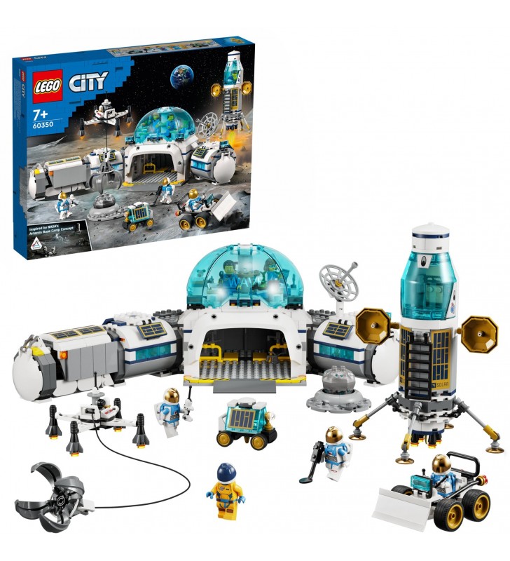 60350 City Mond-Forschungsbasis, Konstruktionsspielzeug