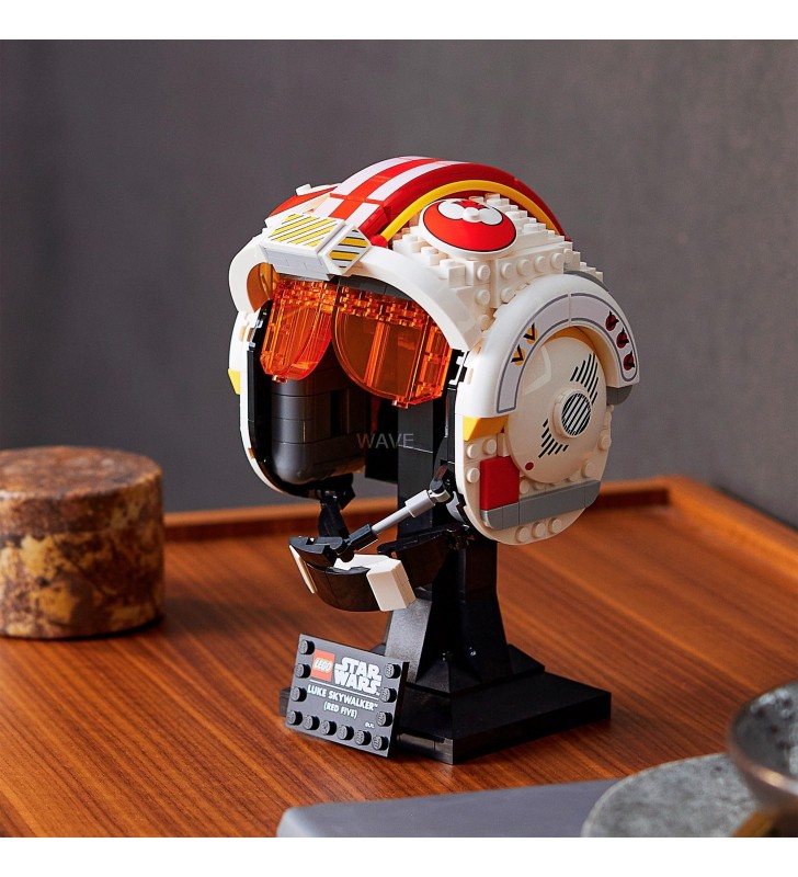 75327 Star Wars Luke Skywalkers Helm (Rot Fünf), Konstruktionsspielzeug
