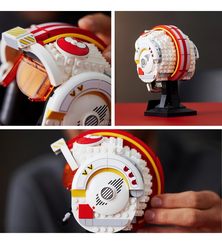 75327 Star Wars Luke Skywalkers Helm (Rot Fünf), Konstruktionsspielzeug