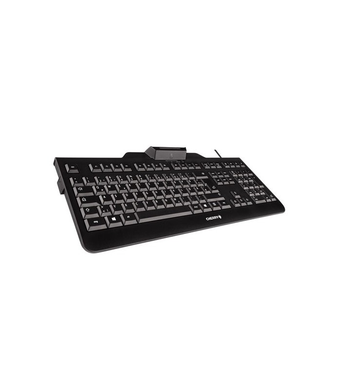 CHERRY KC 1000 SC tastiera USB QWERTZ Svizzere Nero