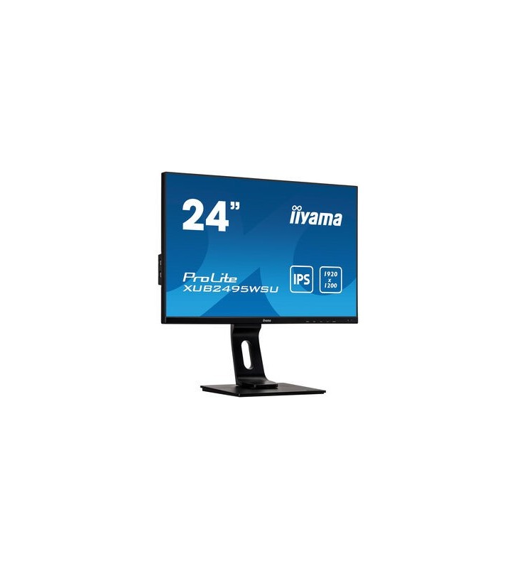 iiyama ProLite XUB2495WSU-B3 Monitor PC 61,2 cm (24.1") 1920 x 1200 Pixel WUXGA LED Nero