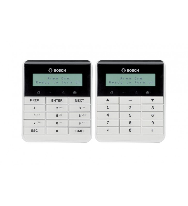 Bosch LCD text keypad Wireless Bianco