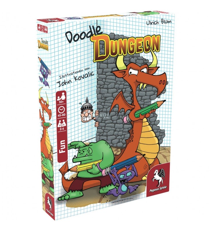 Doodle Dungeon, Brettspiel