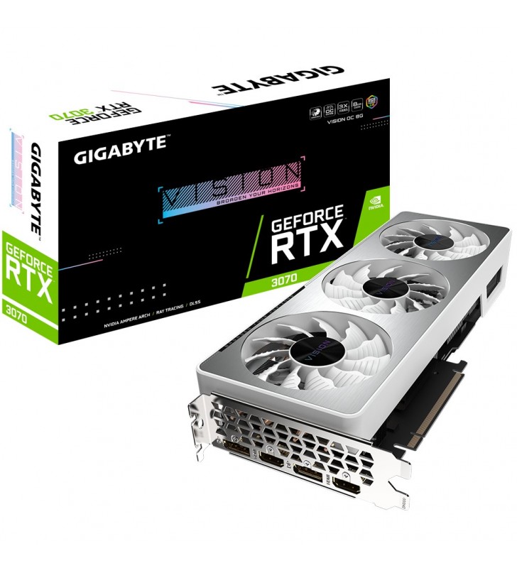 Gigabyte GeForce RTX 3070 VISION OC 8G (rev. 2.0) NVIDIA 8 GB GDDR6