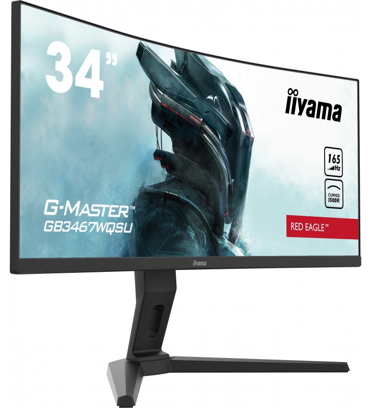 iiyama G-MASTER GB3467WQSU-B1 Monitor PC 86,4 cm (34") 3440 x 1440 Pixel UltraWide Quad HD LED Nero