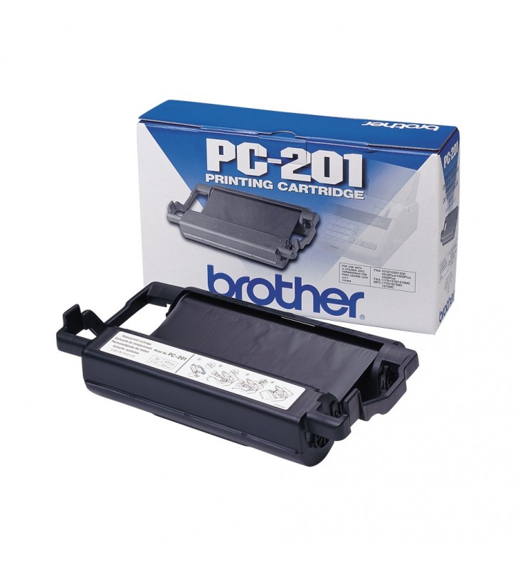 Brother PC-201 articol consumabile fax 420 pagini Negru Cartuș fax + bandă 1 buc.