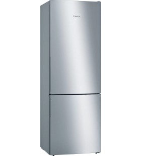 Bosch Serie 6 KGE49AICA frigorifero con congelatore Libera installazione 419 L C Acciaio inossidabile