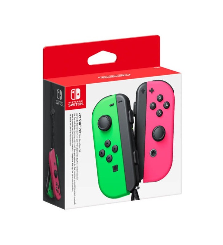 Nintendo Joy-Con Nero, Grigio, Rosa Bluetooth Gamepad Analogico/Digitale Nintendo Switch