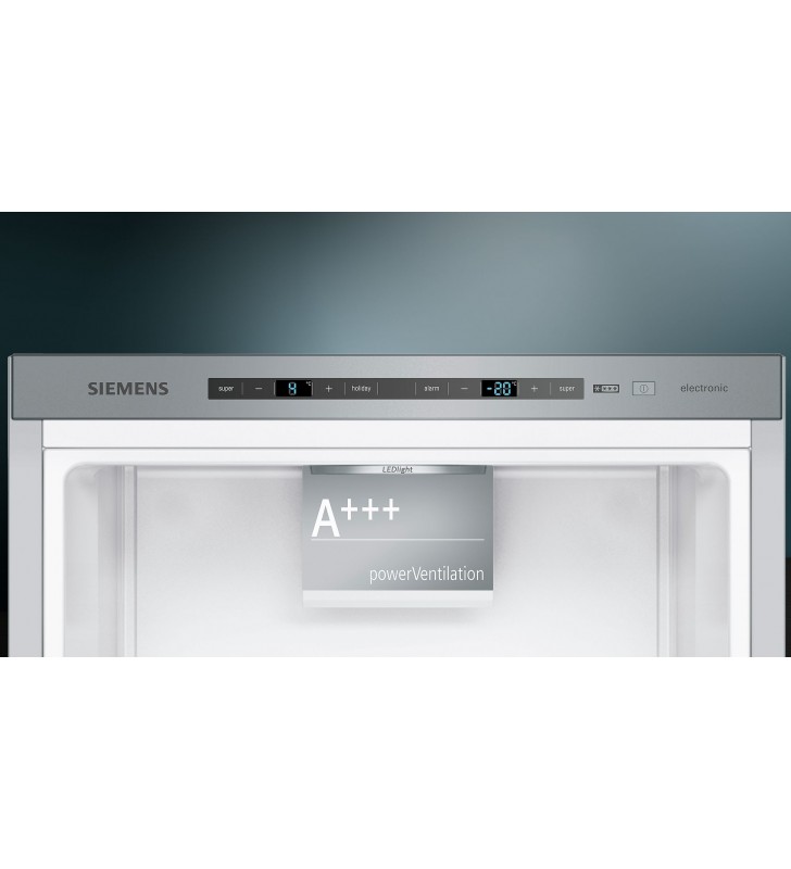 Siemens iQ500 KG36EALCA frigorifero con congelatore Libera installazione 308 L C Acciaio inossidabile