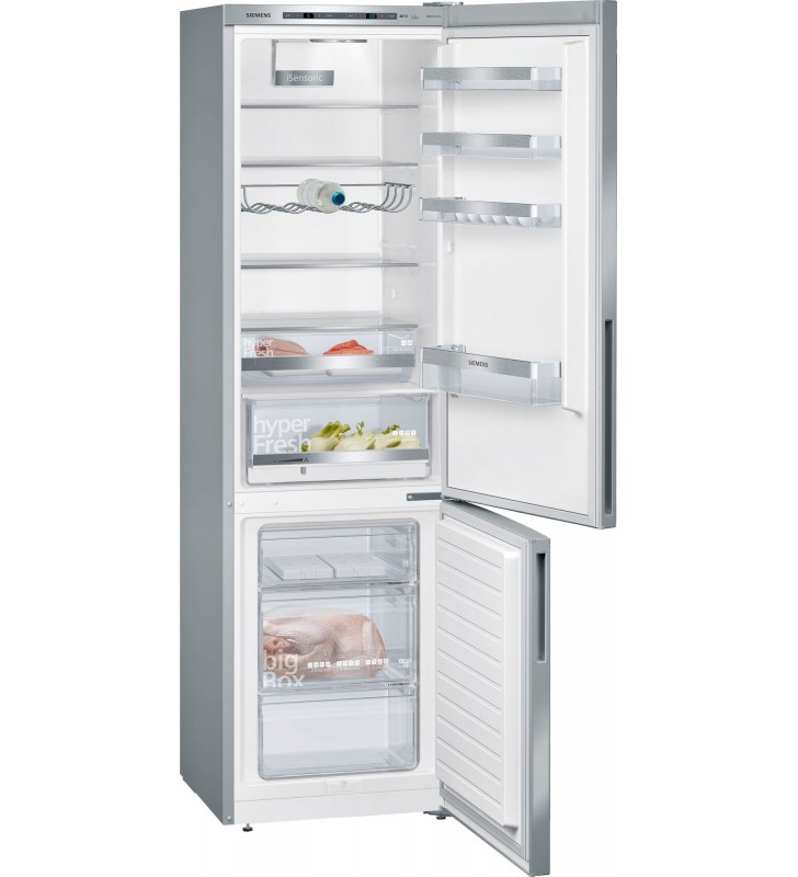 Siemens iQ500 KG39EAICA frigorifero con congelatore Libera installazione 343 L C Argento