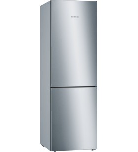 Bosch Serie 6 KGE364LCA frigorifero con congelatore Libera installazione 308 L C Acciaio inossidabile