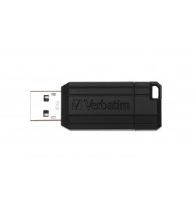 Verbatim PinStripe memorii flash USB 16 Giga Bites USB Tip-A 2.0 Negru