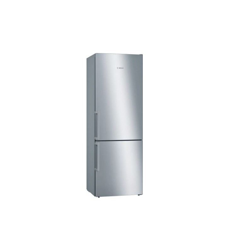 Bosch Serie 6 KGE498ICP frigorifero con congelatore Libera installazione 419 L C Acciaio inossidabile