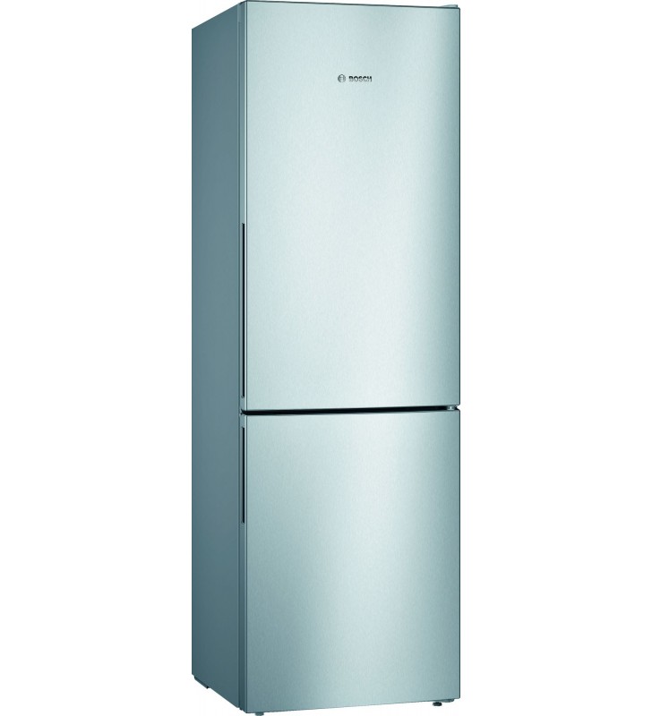 Bosch Serie 4 KGV36VLEA frigorifero con congelatore Libera installazione 308 L E Acciaio inossidabile