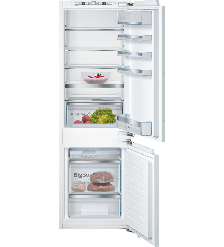 Bosch Serie 6 KIS86AFE0 frigorifero con congelatore Da incasso 266 L E