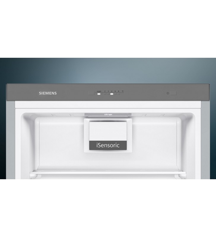 Siemens iQ300 KS36VVIEP frigorifero Libera installazione 346 L E Acciaio inossidabile