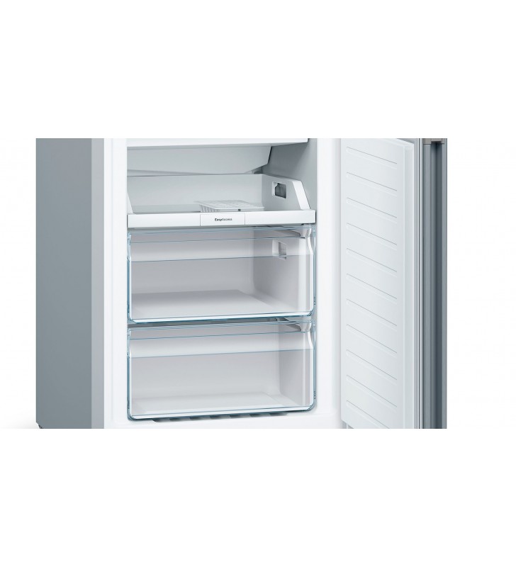 Bosch KGN393IDA frigorifero con congelatore Libera installazione 368 L D Metallico