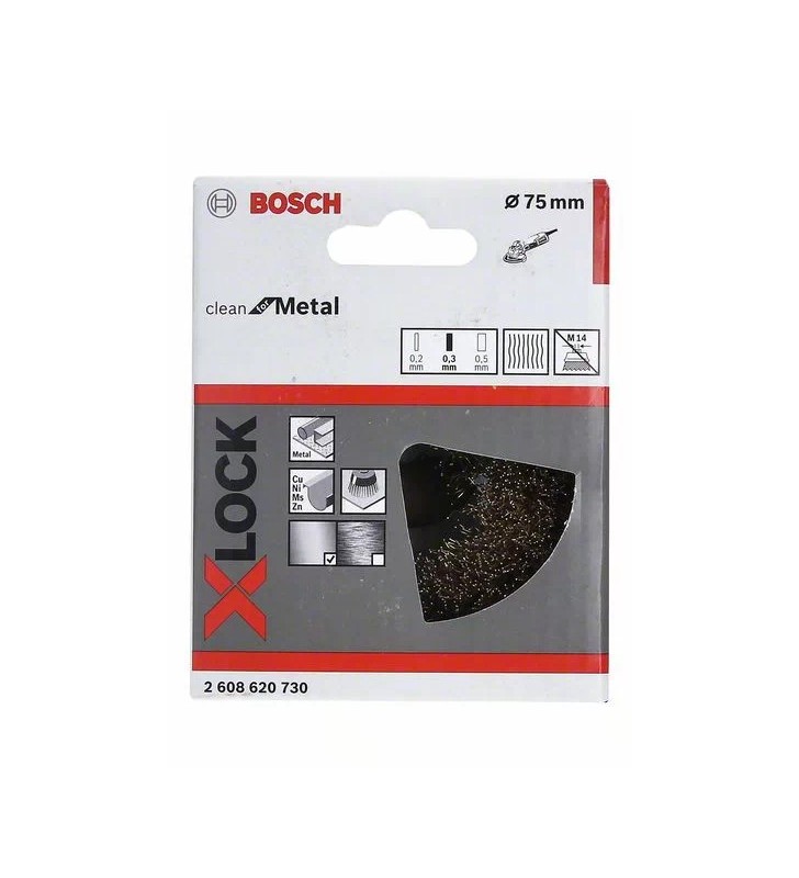 Bosch 2 608 620 730 accessorio per smerigliatrice Spazzola a forma di tazza