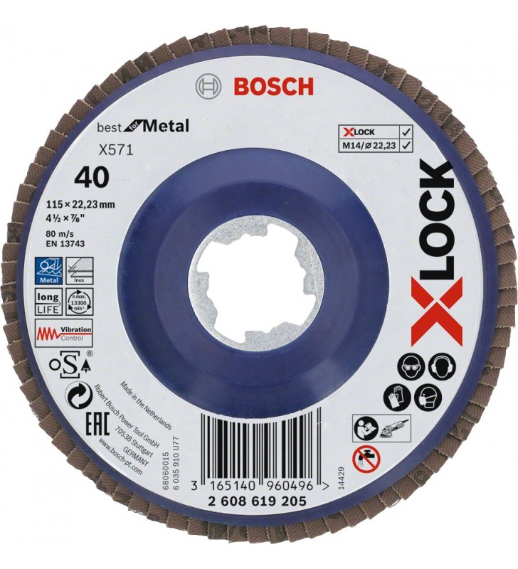Bosch 2 608 619 205 accessorio per smerigliatrice Disco di macinatura
