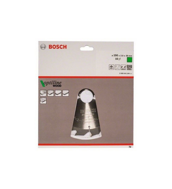 Bosch 2 608 641 184 lama circolare 19 cm 1 pz