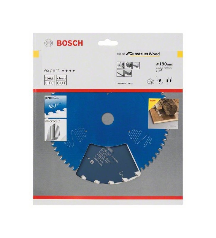 Bosch 2 608 644 139 lama circolare 19 cm 1 pz