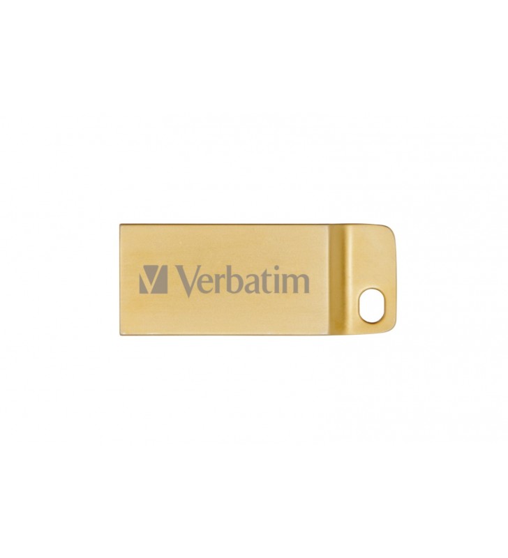 Verbatim Metal Executive memorii flash USB 32 Giga Bites USB Tip-A 3.2 Gen 1 (3.1 Gen 1) De aur