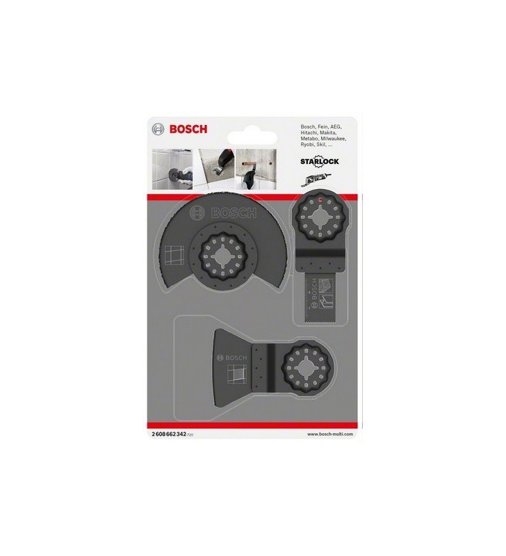 Bosch 2 608 662 342 fornitura per utensili rotanti per molatura/levigatura Ceramica, Cemento Set di accessori