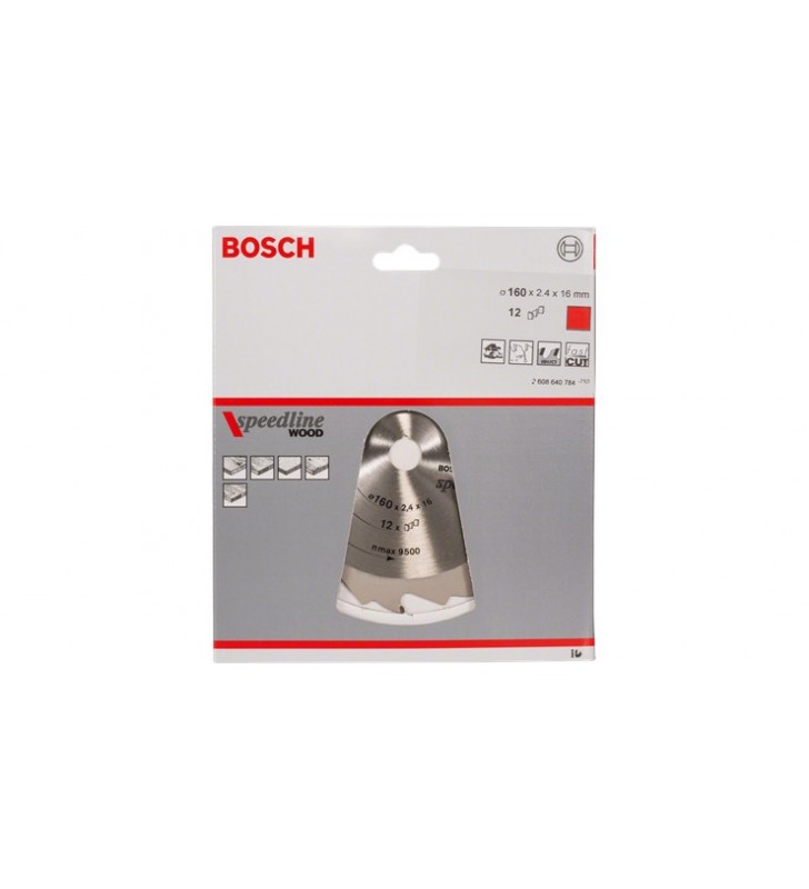 Bosch 2 608 640 800 lama circolare