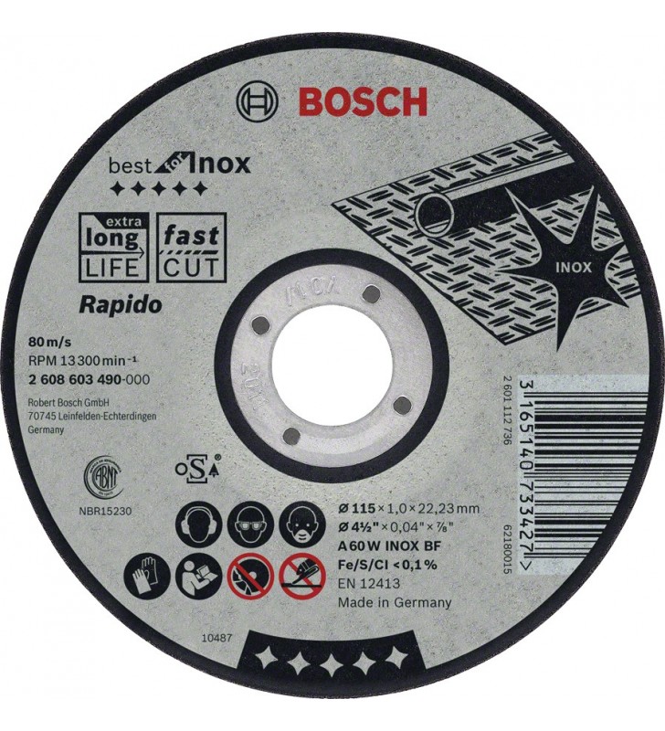 Bosch 2 608 602 221 accessorio per smerigliatrice