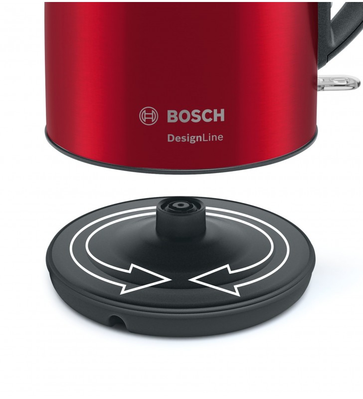 Bosch TWK3P424 bollitore elettrico 1,7 L 2400 W Grigio, Rosso